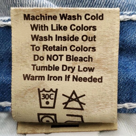 Big Star Blue Light Denim Liv Low Rise Women's Y2K Western Jeans Size 27 - Picture 13 of 15